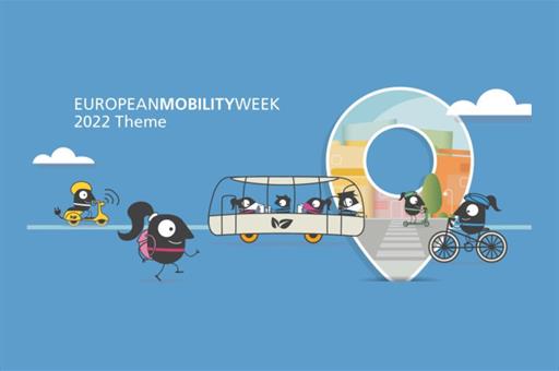 Cartel de la Semana Europa de la Movilidad