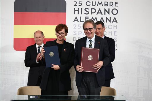 5/10/2022. Spain and Germany sign agreement to intensify relations in higher education. The Minister for Universities, Joan Subirats, and th...