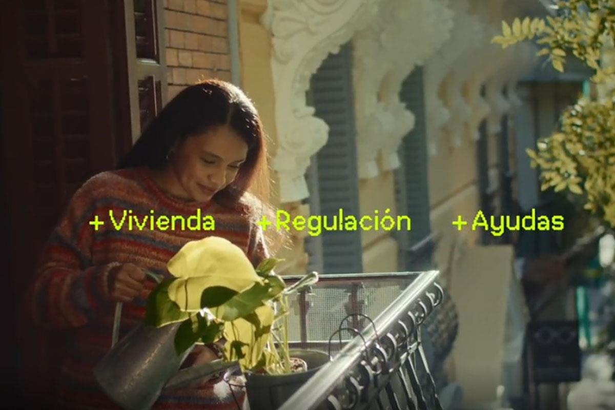 Imagen del spot de la nueva campaña institucional del Ministerio de Vivienda y Agenda Urbana