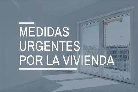 Medidas urgentes para la protección del derecho a la vivienda