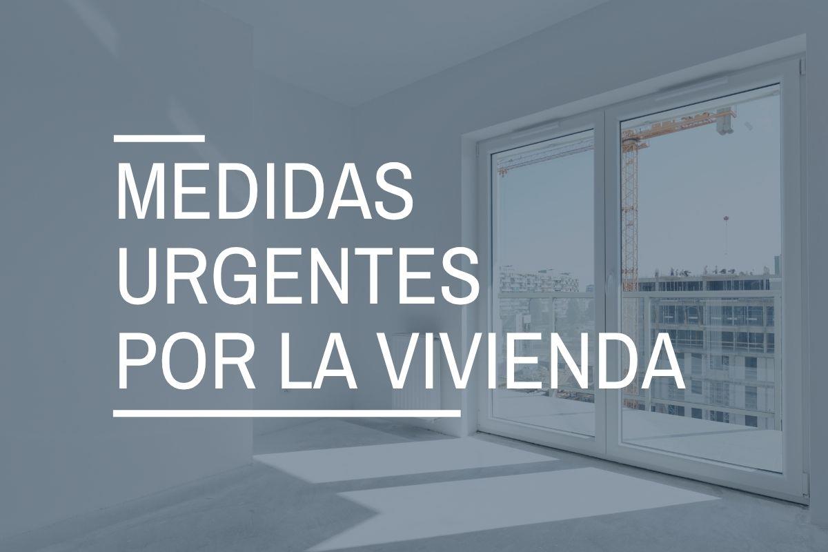 Medidas urgentes para la protección del derecho a la vivienda
